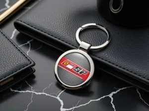 Ferrari Llavero Metal Acero Premium Estilo